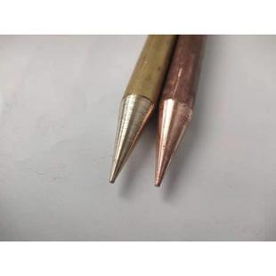 厂家直销船用纯铜避雷针铜黄铜工程室外避雷屋顶家用避雷针杆