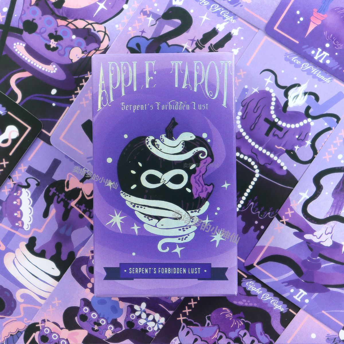 Apple Tarot 蛇禁之欲塔牌英文78张10.5*6cm