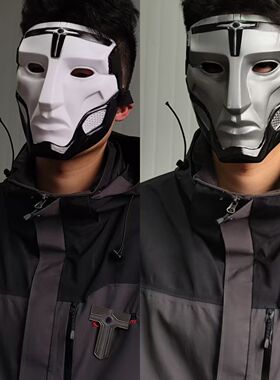 三角洲典狱长面罩3D打印格赫罗斯Cosplay面具通用款可调结松紧