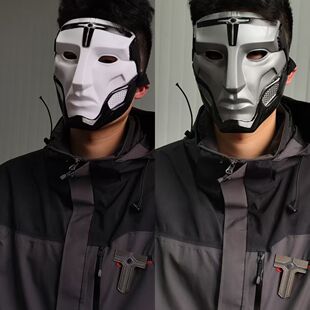 三角洲典狱长面罩3D打印格赫罗斯Cosplay面具通用款可调结松紧