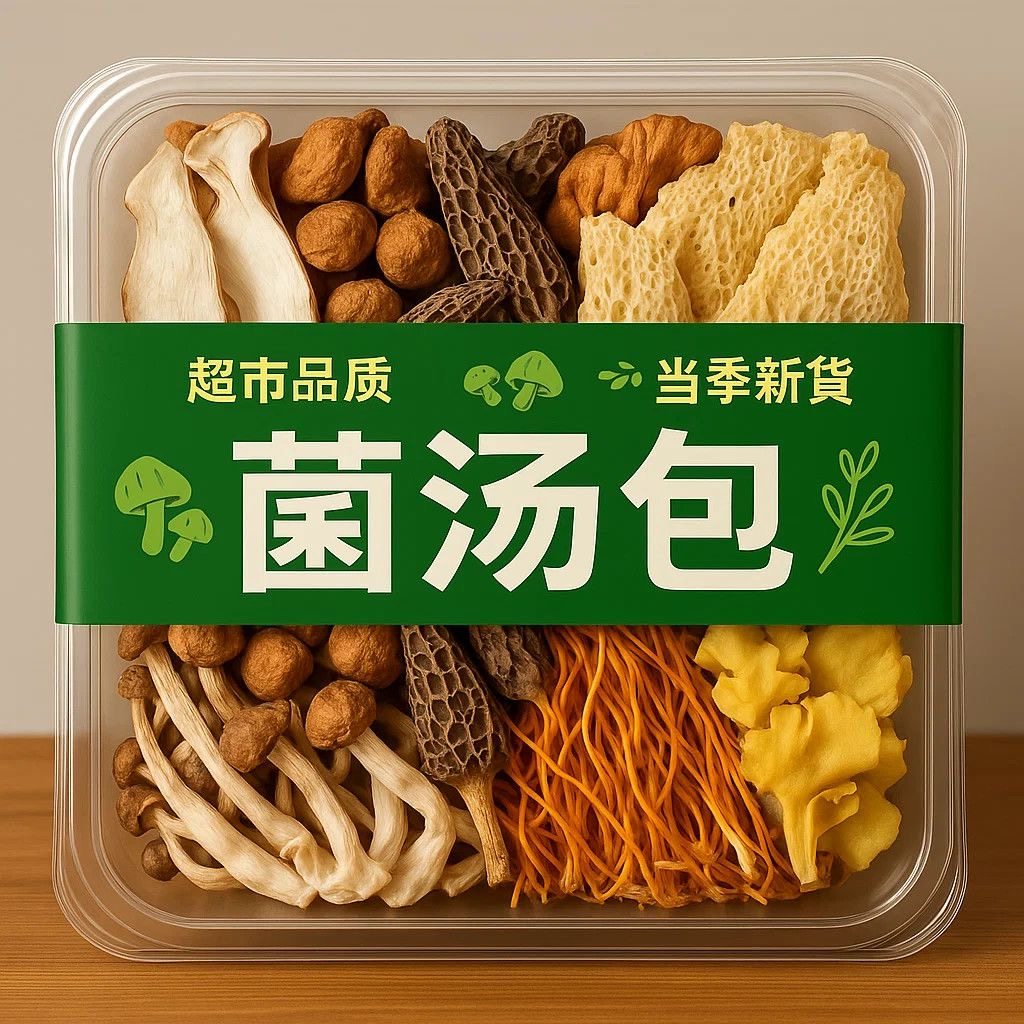 农科院云南菌汤包旗舰店七彩菌菇汤包干货年货礼盒羊肚菌汤料包,粮油调味/速食/干货/烘焙,干货组合/料包/汤包/干货礼盒,淘宝优惠券,粉丝福利购,淘宝优惠卷