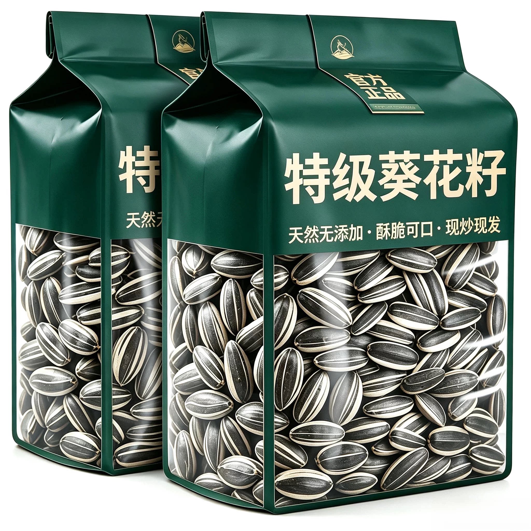 新货原味瓜子葵花子炒熟葵花籽新鲜坚果炒货批发休闲颗粒散装零食