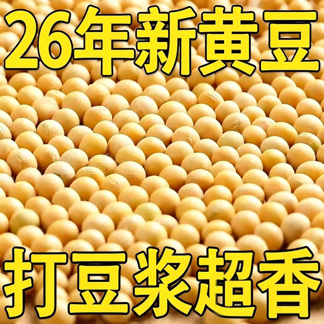 东北黄豆打豆浆专用豆子非转基因新大豆农家土黄豆袋装营养更丰富