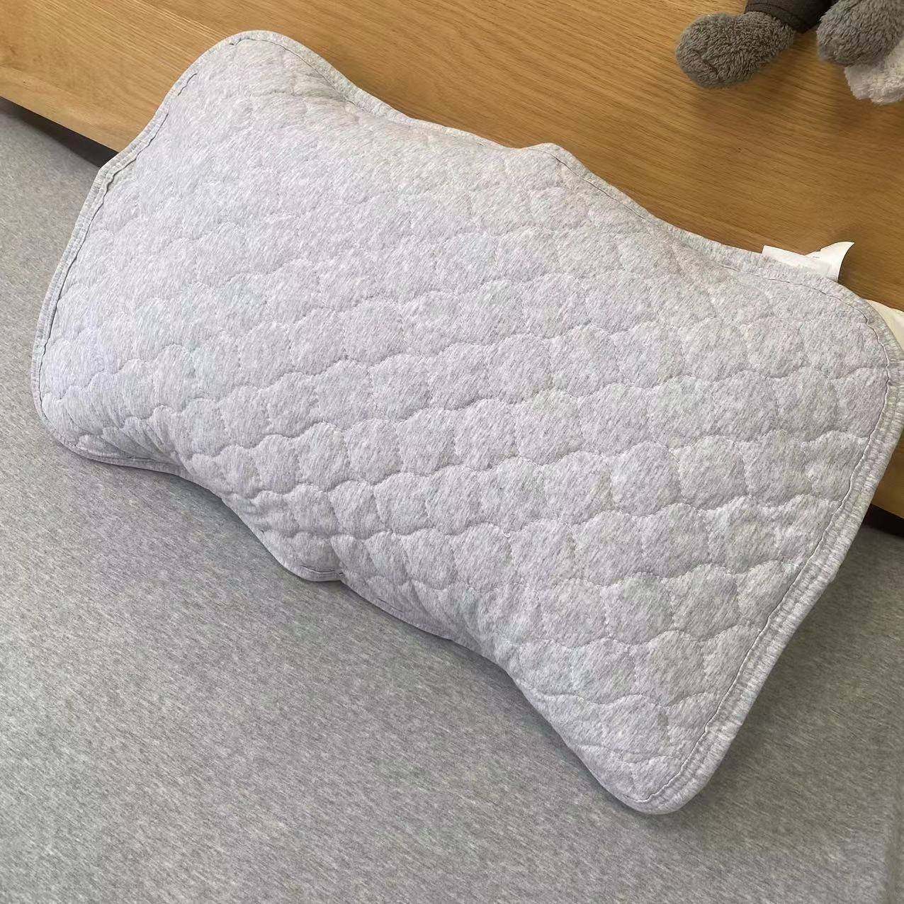 【官方旗舰店正品】2025新款防汗口水枕巾出口日本 纯棉针织 单人