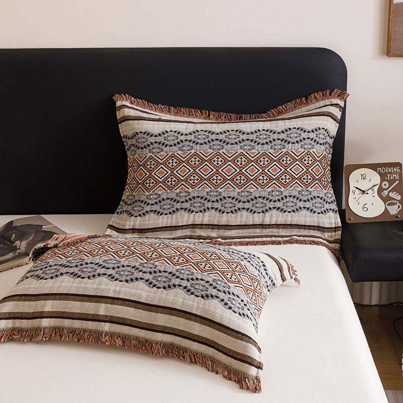 【官方旗舰店正品】2025新款防汗口水枕巾罗兰度纱布纯棉一对装家