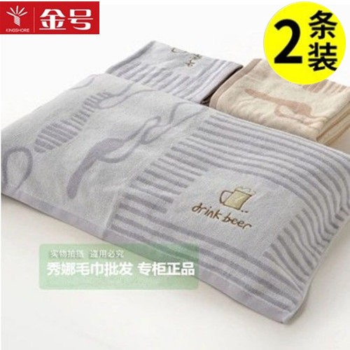 官方旗舰店正品枕巾2025新款纯棉金号A类家用全棉柔软耐脏成人男图片