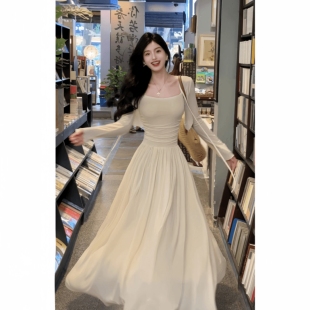 吊带连衣裙两件套装 夏天搭配一整套时尚 气质名媛针织开衫 夏季 女装
