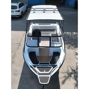丽洋豪华铝合金快艇5.8米 游艇休闲旅游娱乐船 钓鱼艇渔船捕鱼船