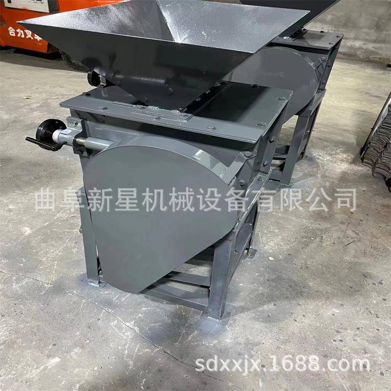 酒厂高粱对辊粉碎破机连云港ODD粮食挤扁碎机小电型动粮扁食压扁