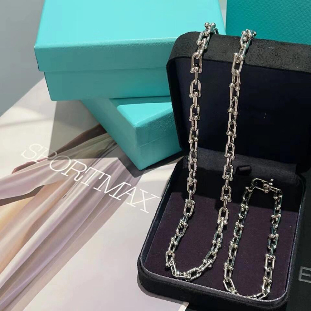 高级感小号hardwear项链竹节马蹄扣链环U形情侣毛衣项链轻奢礼物,饰品/流行首饰/时尚饰品新,项链,淘宝优惠券,粉丝福利购,淘宝优惠卷