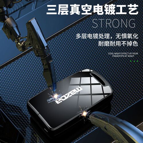 适用马自达3昂克赛拉钥匙套cx5汽车cx4壳阿特兹cxR30女cx50行也扣