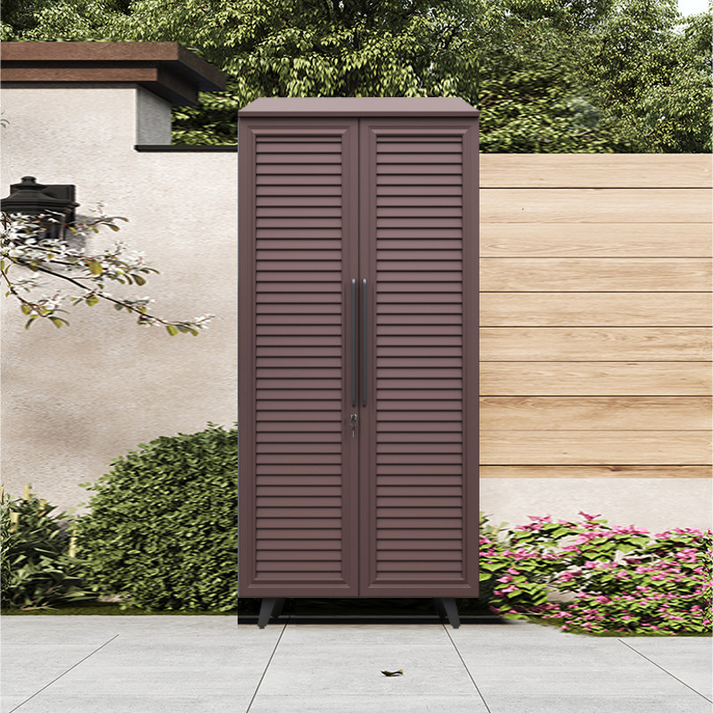 户外铝合金储物柜防水防晒防锈露天花园工具房庭院室外收纳杂物柜,收纳整理,收纳柜,淘宝优惠券,粉丝福利购,淘宝优惠卷