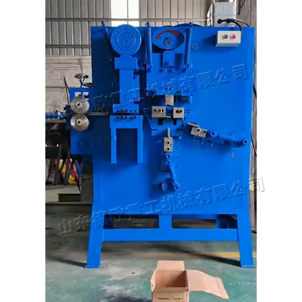 自动送料打包扣机工业用金属钢丝打扣机纤维带打包扣折弯设备