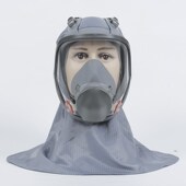 防尘头罩防工业粉尘颗粒物喷漆打磨防毒面具N防异味一体式 防毒面