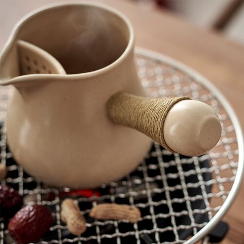 罐罐茶煮b茶器铁碳炉套装家用户外围炉煮茶炉子陶瓷烧水壶炭火可