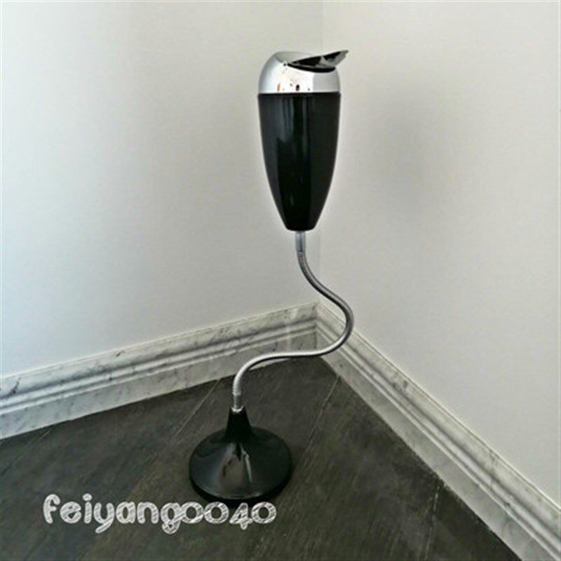 卫生间客厅烟灰j缸带盖创意时尚个性家用厕所伸缩落地立式烟缸大