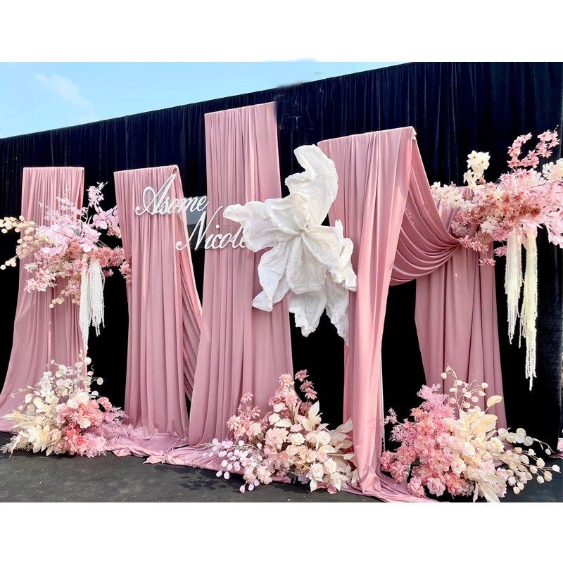 新款草坪婚礼背景纱幔铁艺支x撑杆牛奶丝雪纺装饰可伸缩支架拱门,节庆用品/礼品,拱门,淘宝优惠券,粉丝福利购,淘宝优惠卷