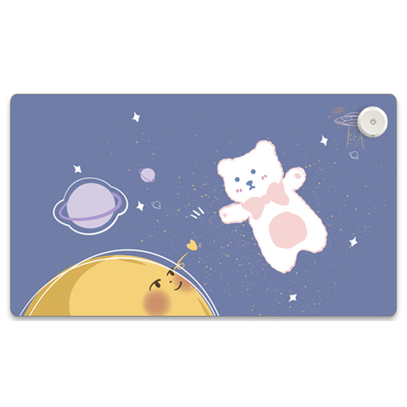 加热台板毯桌面保暖办公室电脑女台式发热桌垫充S电写字台垫板取