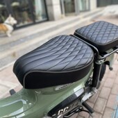 幼兽CC110坐垫寄来改装 昌乐Y人出品超纤材质 改薄改瘦改低