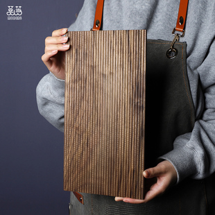 木质托盘长正方形日式家用放茶杯茶盘H果盘实木手工雕刻西餐盘杯