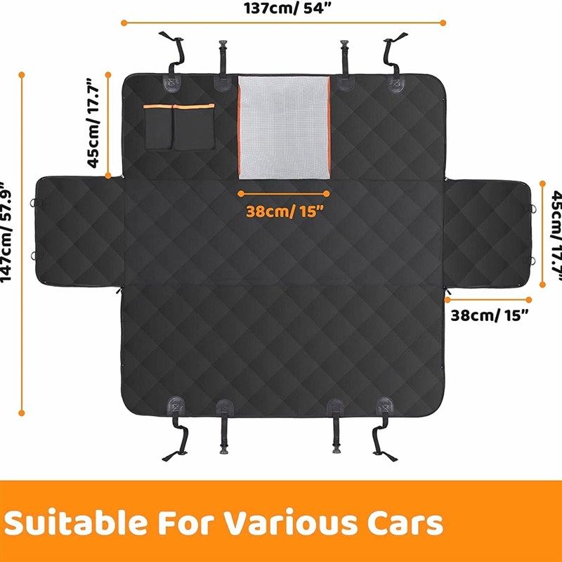 防水防滑防磨耐脏宠物车载垫可通风网口车载M垫拆卸款汽车后排坐,汽车用品/电子/清洗/改装,宠物垫,淘宝优惠券,粉丝福利购,淘宝优惠卷