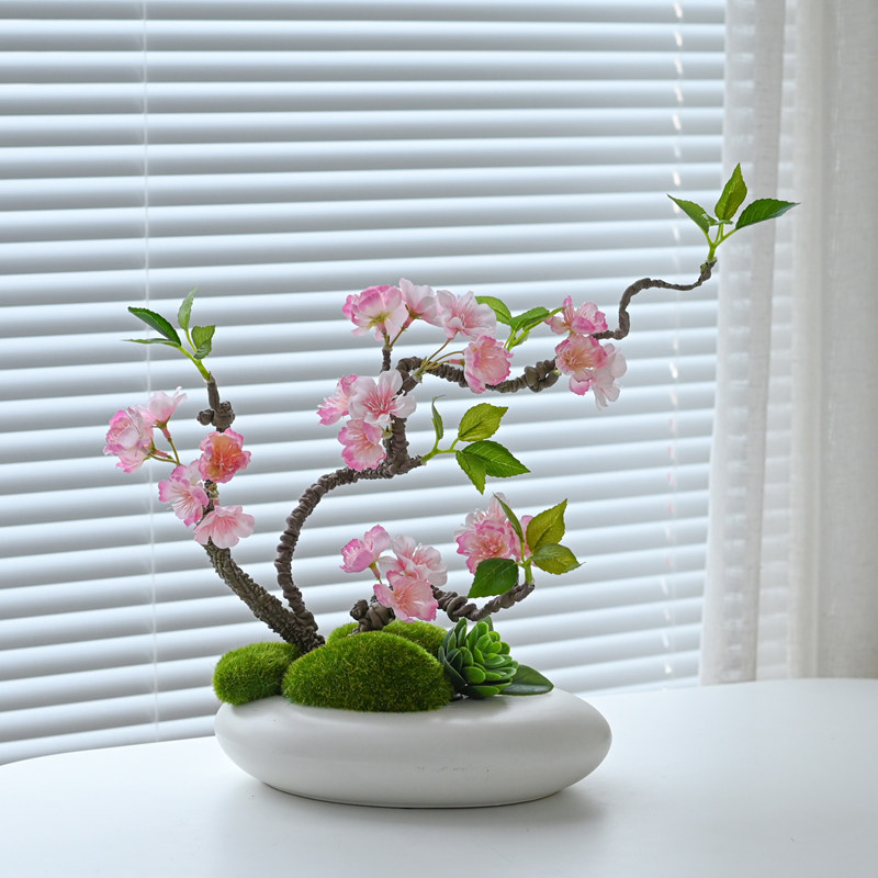 酒店大圆桌中间餐桌花摆花包厢圆形转盘仿L真花餐桌上假花中式摆,家居饰品,餐桌花艺,淘宝优惠券,粉丝福利购,淘宝优惠卷