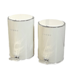 卫生间脚踏垃圾桶家用20t23新款 大容量收纳筒厨房厕所不锈钢废纸