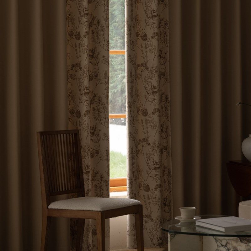 窗帘遮光客厅轻奢2024新款卧室高C级感法式绍兴柯桥免打孔遮阳帘