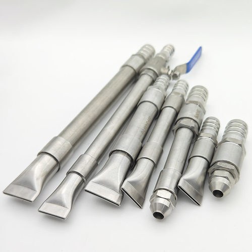 不锈钢鸭嘴水枪喷头工地园林软管水泵高压冲洗喷S洒养殖场清洗喷