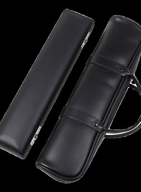 高档长笛箱包 16孔17孔长笛收纳盒防水防摔长笛便携包皮盒+皮包