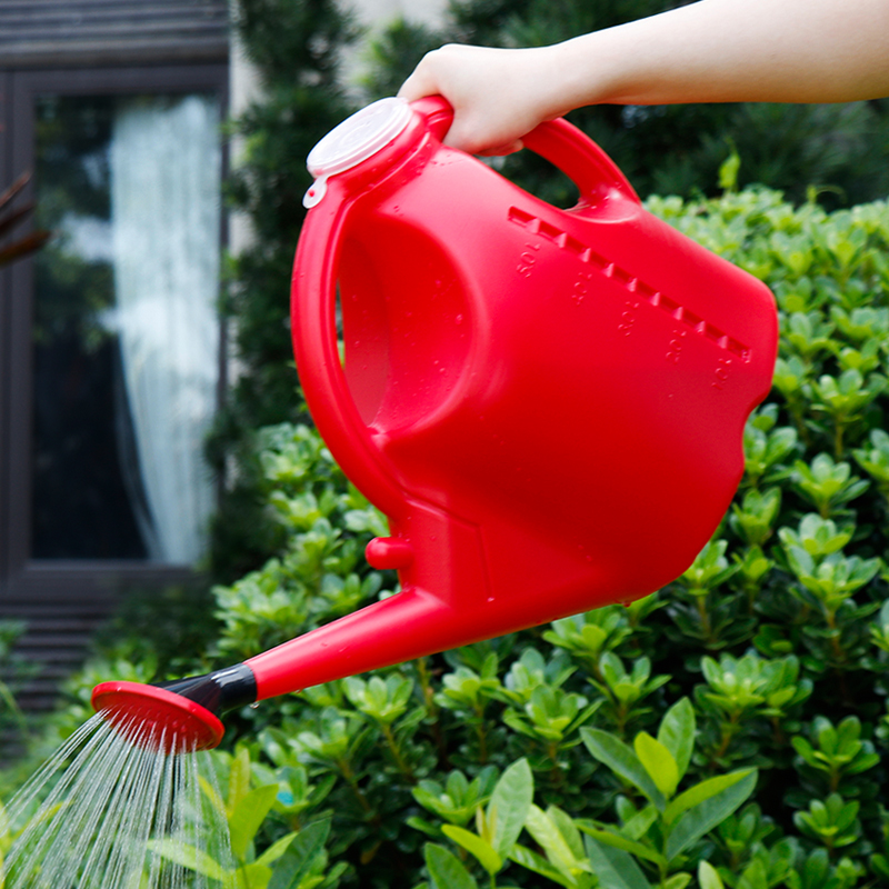 一起浇水吧!加厚洒水壶塑料浇花壶浇菜水壶家用长嘴园艺浇花喷壶