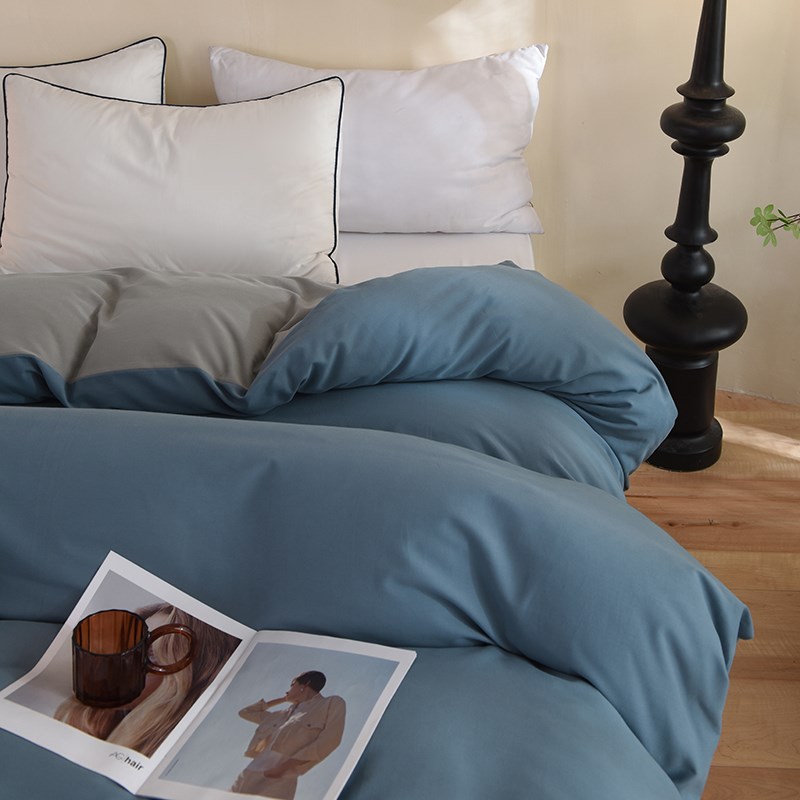 定做订制A类全棉磨毛被套纯棉被罩150*180*200*210*215*220*250cm