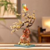 朱炳仁铜 福禄满堂家居玄关装 饰电视柜桌面艺术摆件乔迁送礼