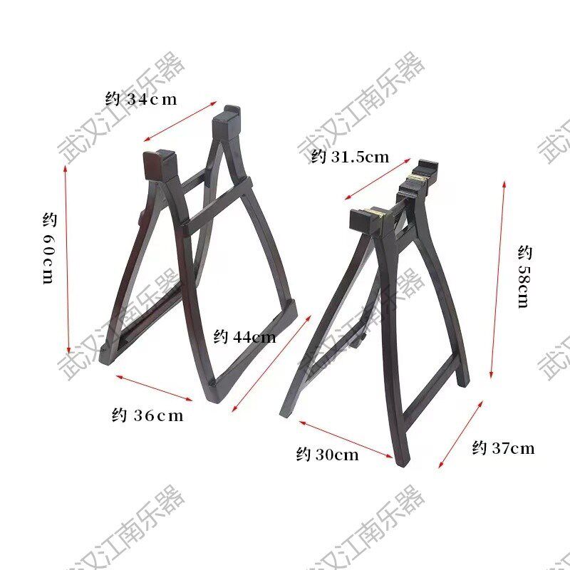 【敦煌新品】敦煌A字型古筝子母架高端专业外出演奏更便携