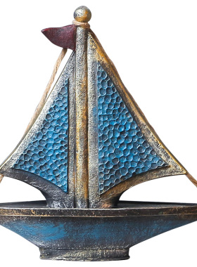 海洋复古小摆件玄关欧式创意家居摆设客厅服装餐厅酒柜店铺装饰品