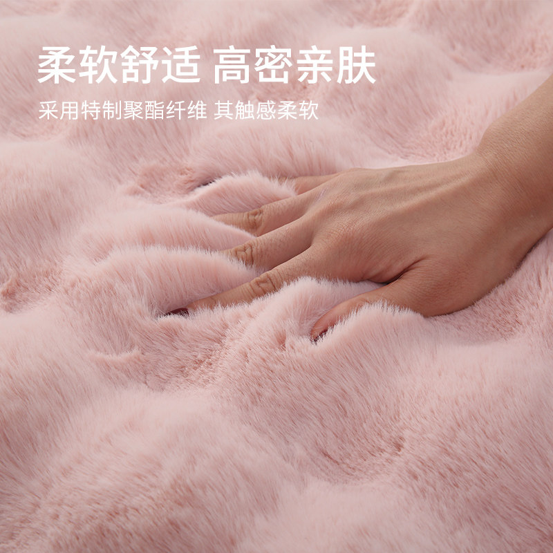 地毯卧室客厅2023新款仿兔毛绒床边毛毯加厚长绒卧室满铺飘窗地垫,居家布艺,地毯,淘宝优惠券,粉丝福利购,淘宝优惠卷