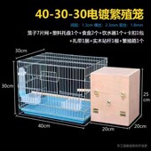 鹦鹉鸟笼中大型飞行镀锌八哥虎皮牡丹加粗养殖繁殖大号鸟笼子 包邮