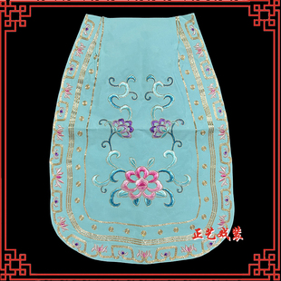 戏曲戏剧京剧盔头配件旦角盔头配饰后兜女改良靠帽围头饰配件帽尾