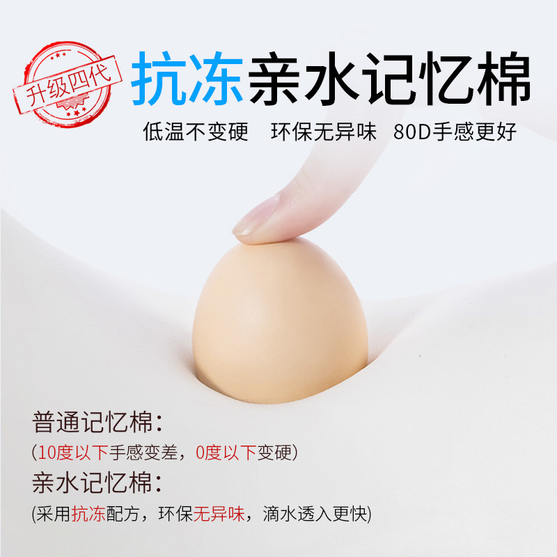 舒倚安汽车记忆棉头枕车载护颈枕车上用创意用品智安睡元宝侧靠枕