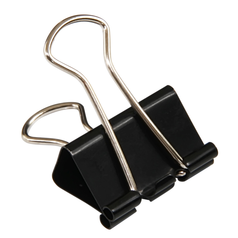 左绘51mm黑色长尾票夹画板夹子素描夹子素描纸夹子画画夹