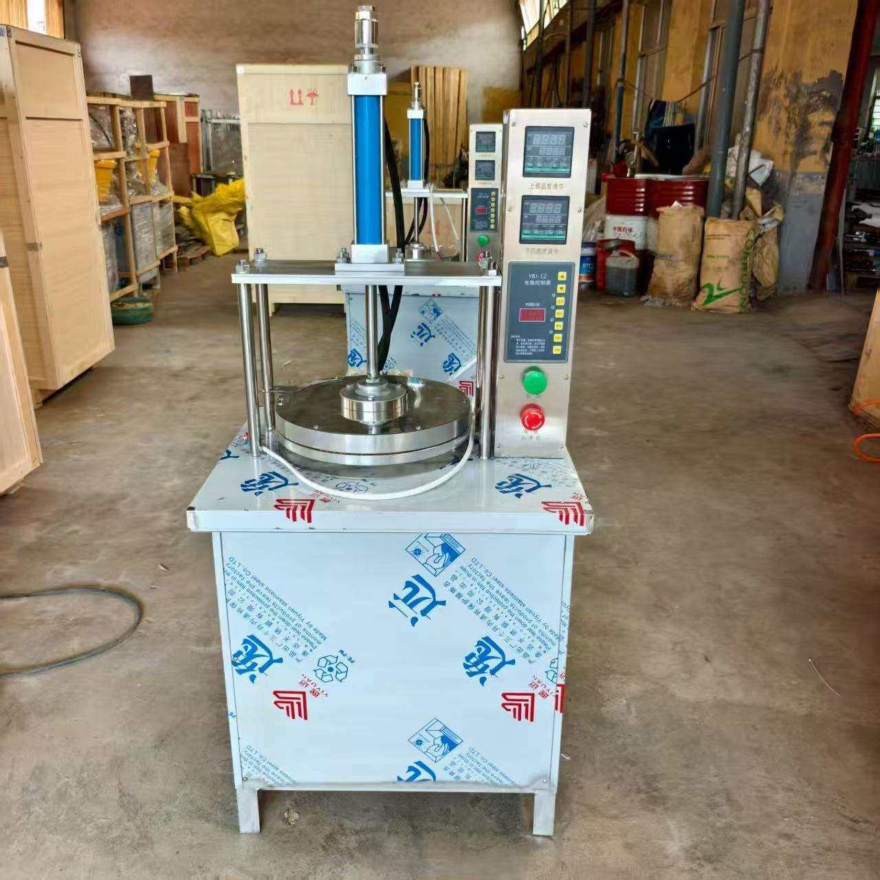 全自动压饼机 烤鸭饼鸡蛋灌饼卤肉卷饼机 30/40/50直径气压压饼机,厨房电器,面条机,淘宝优惠券,粉丝福利购,淘宝优惠卷