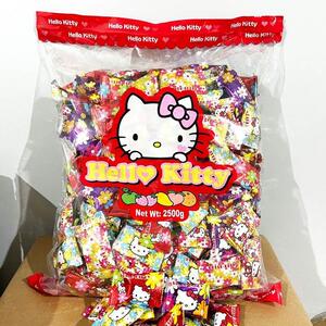 Hello Kitty果汁软糖正品HelloKT猫橡皮糖qq糖喜糖休闲儿童零食