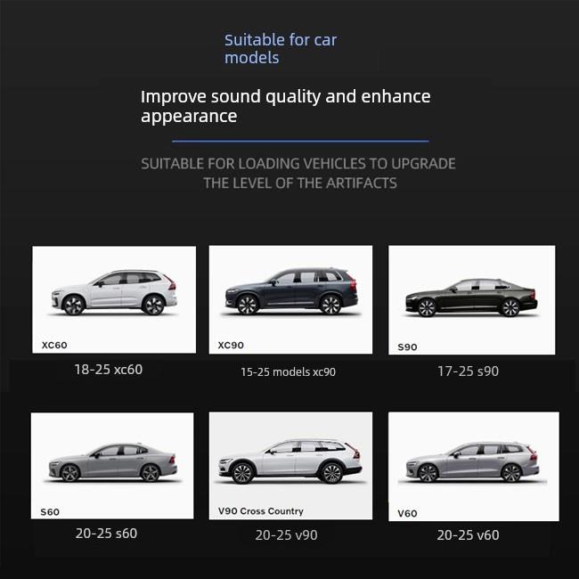 适用沃尔沃xc60s90s60xc90改装原厂宝华中置音响专用中置喇叭升级