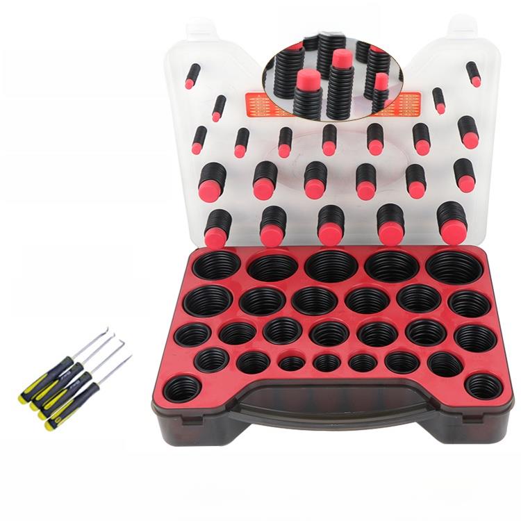 橡胶圈O型圈修理盒套装耐磨防水耐高温耐高压密封圈 挖掘机O形圈