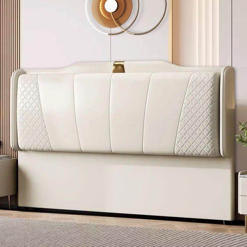床头奢软包实木轻现代简爪背板一体落地靠背660约单买超薄猫皮,住宅家具,床架/床板,淘宝优惠券,粉丝福利购,淘宝优惠卷