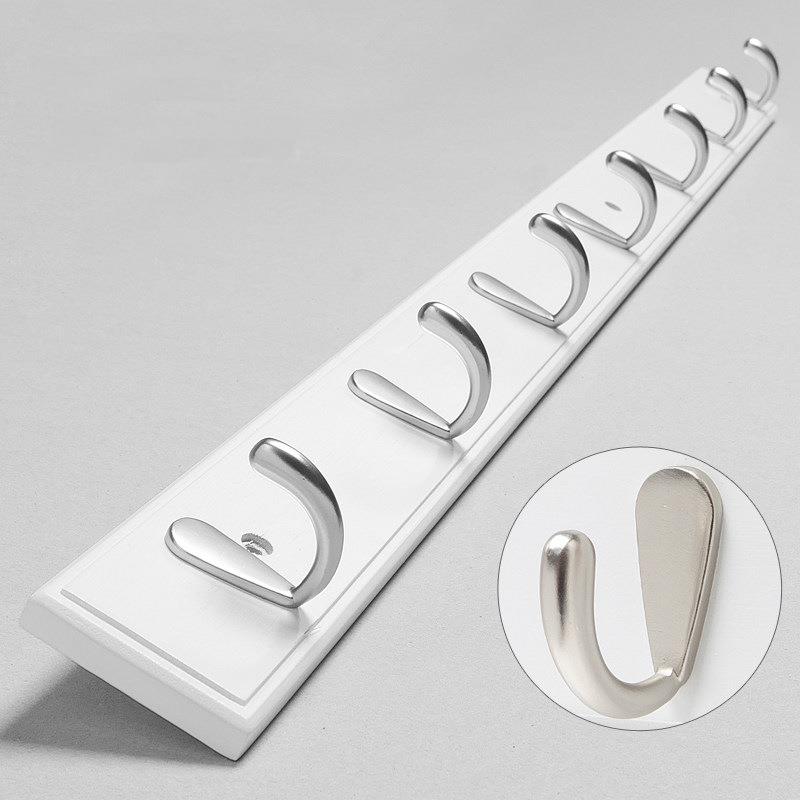 衣服挂FRQ钩创意壁衣帽架后粘钩免挂帽打孔衣钩实门木衣架衣钩挂