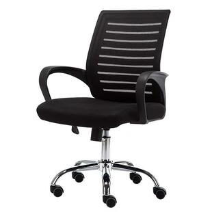 网布办电脑椅升降转座椅公室旋靠背带轮椅可升降转透气带轮转椅网