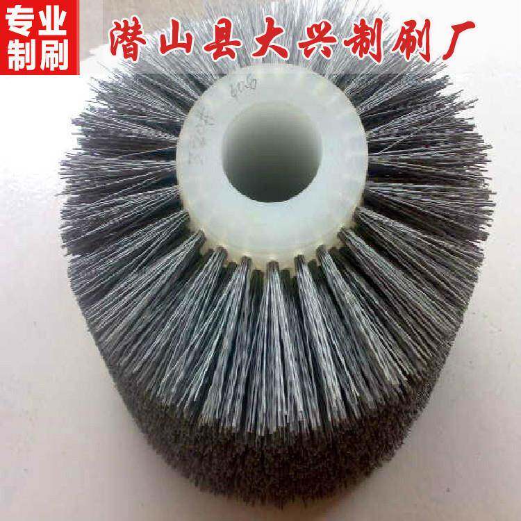 安徽厂毛YVV家支持定清洗机毛刷非磨料丝毛刷辊标辊定刷辊