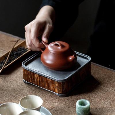 水平壶石紫瓢壶宜兴砂壶正小宗原矿朱泥全HHC纯手工品茶功夫泡壶