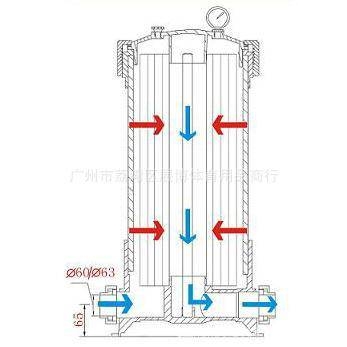 泳池过滤设备 原装爱克过滤器 纸芯过滤器 SPA鱼池泳池水过滤器